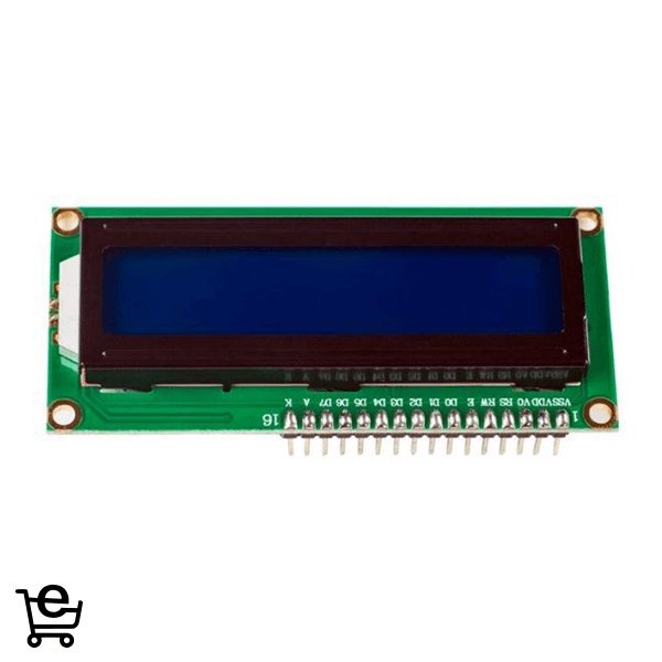 LCD کاراکتری 1602 آبی