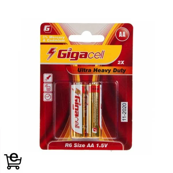 باتری قلمی Gigacell مدل Ultra Heavy Duty | الکسازشاپ